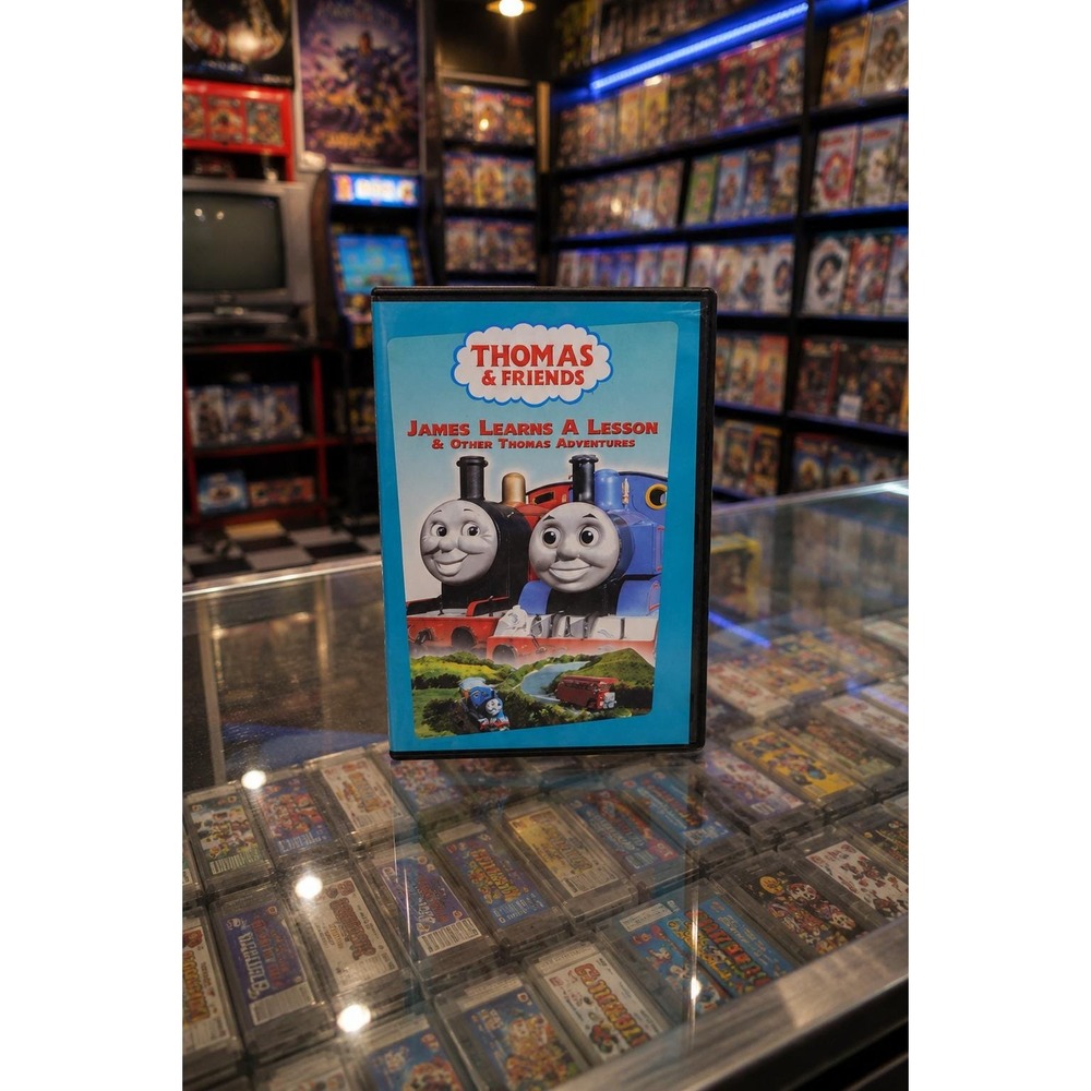 Thomas & Friends: James Learns A Lesson DVD 1990 Ringo Starr *TESTED*